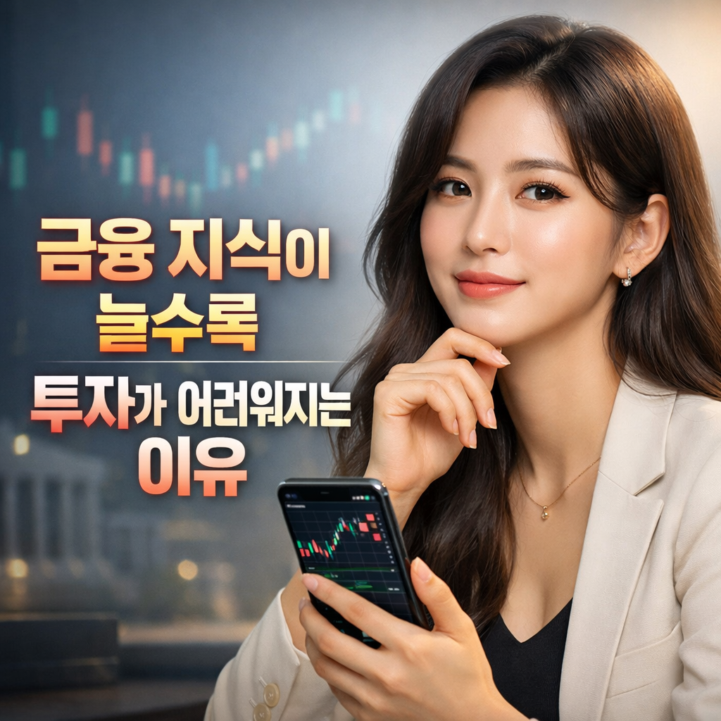 금융 지식이 늘수록 투자가 더 어려워지는 진짜 이유