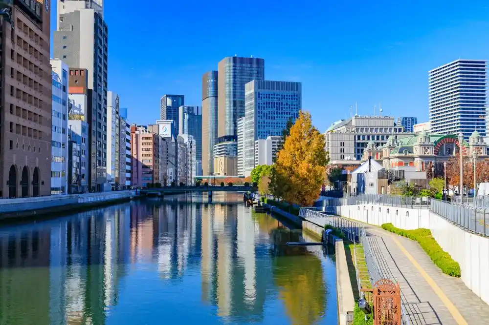 일본 오사카 기타하마 키타하마