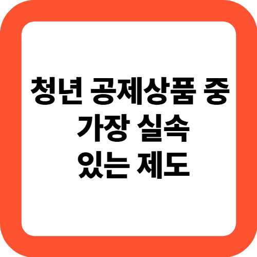 청년 공제상품 중 가장 실속 있는 제도