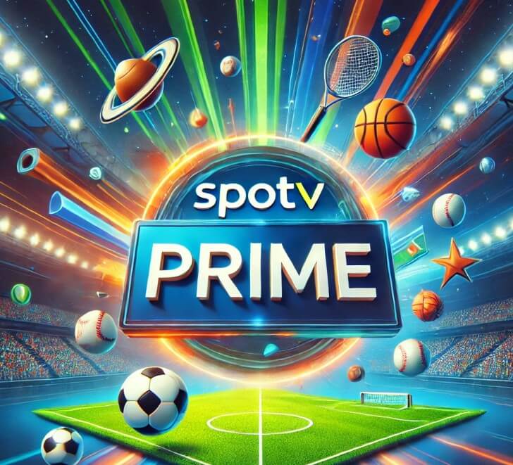 스포티비-프라임-로고-사진이며-각종-스포츠-공들이-그려져-있는-사진입니다.