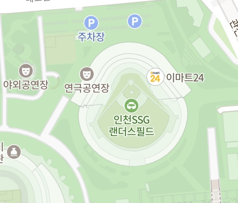 인천문학경기장 콘서트 가는길 주차장 안내