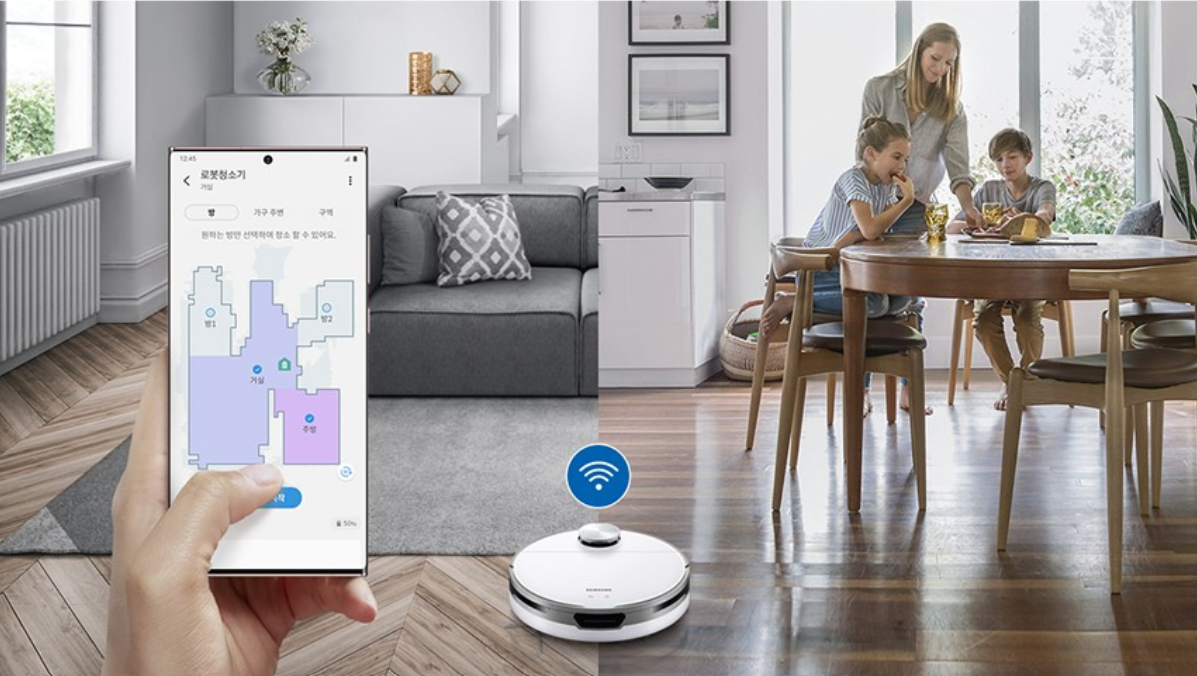 삼성 로봇청소기 사진입니다.