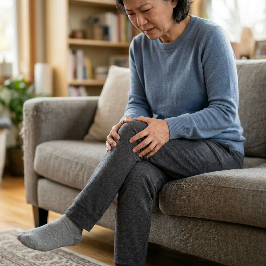 무릎 연골 손상 증상