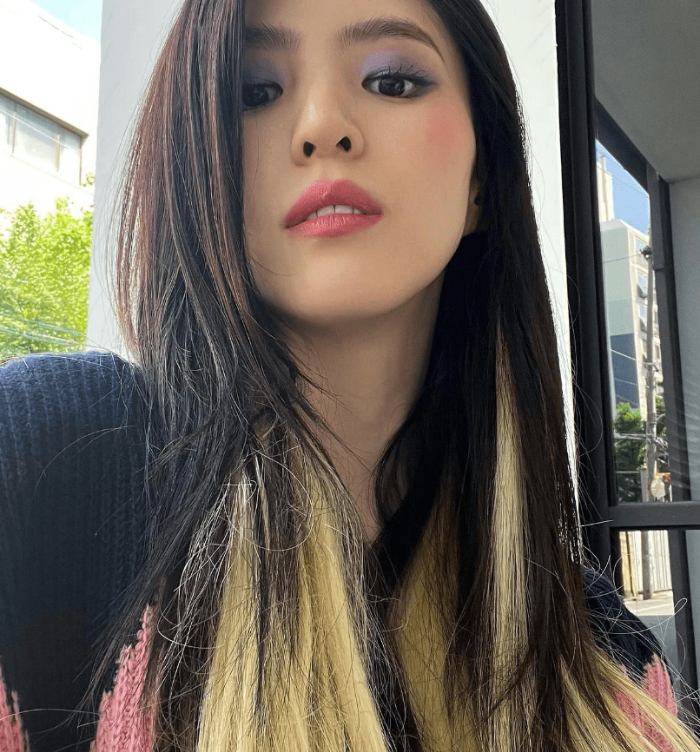 한소희 셀카