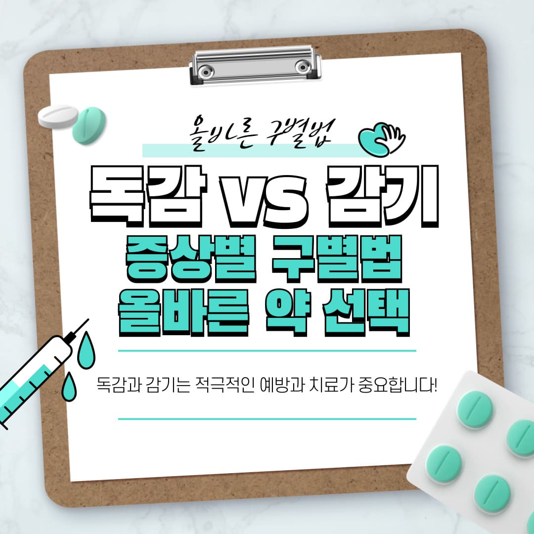 독감-vs-감기-구별법-올바른-약-선택-방법