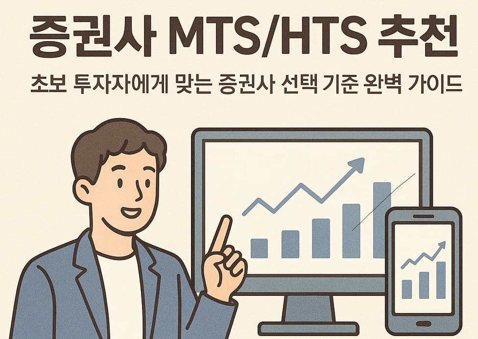 📱 증권사 MTS/HTS 추천: 초보 투자자에게 맞는 증권사 선택 기준 완벽 가이드 💻