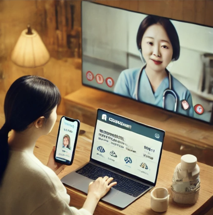 처방전 온라인 재발급 관련된 사진