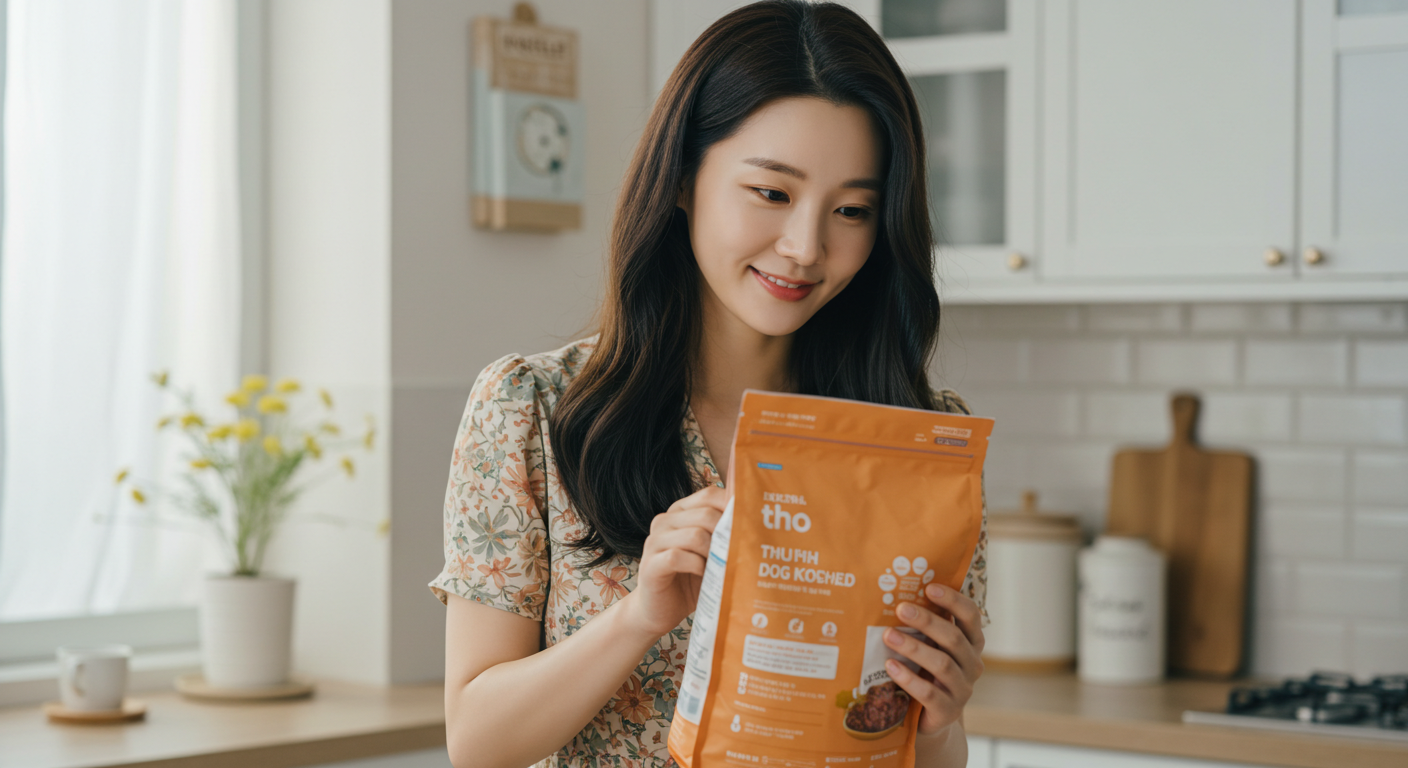 반려동물사료라벨