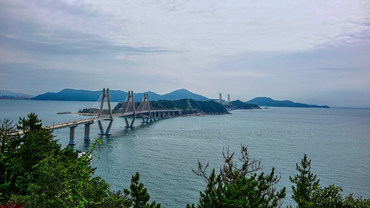 한국 힐링 여행지 거제 바람의 언덕, 해금강, 구조라해수욕장