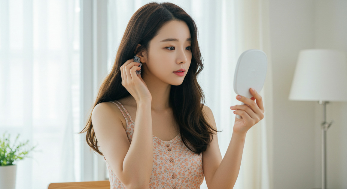 ์๋จธ๋ฆฌ ์ ๋ฆฌ ํ๊ณ ์๋ ์ฌ์ฑ์ด๋ฏธ์ง