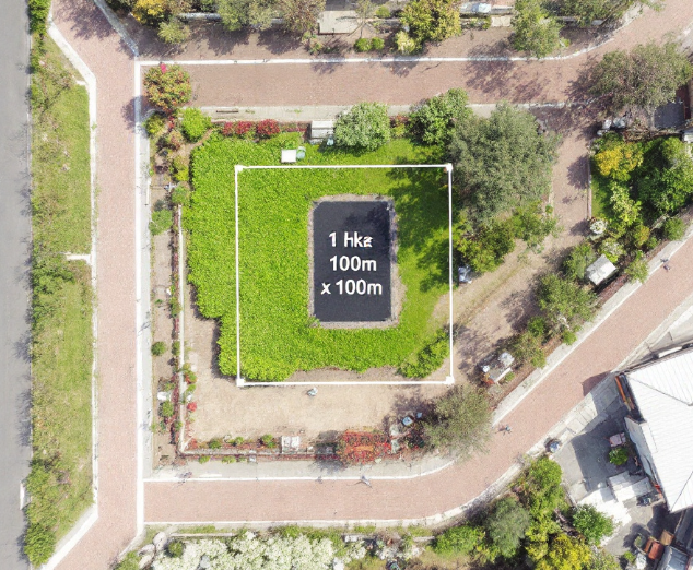 1헥타르 몇평 ? 제곱미터 평수 환산 축구장 여의도 서울 면적 크기 비교