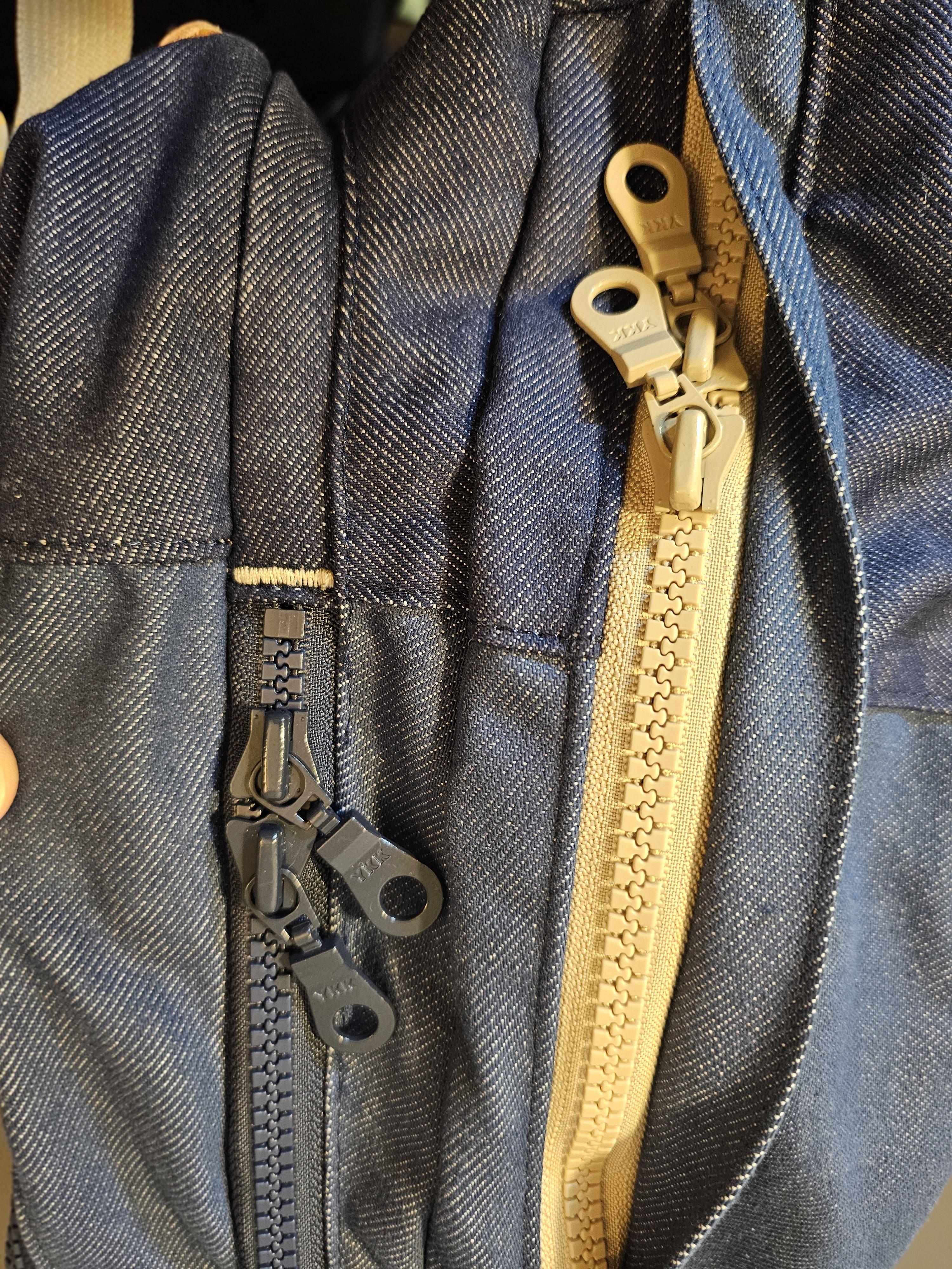 프루아 470 데님 백팩(ffroi 470 denim backpack)