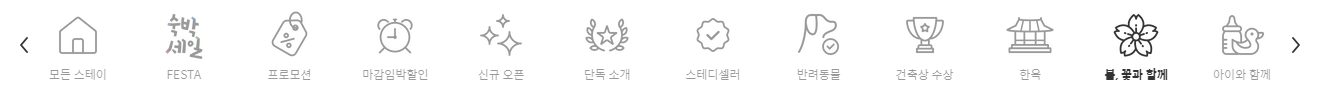 대한민국 숙박 세일 페스타 참여사 스테이폴리오