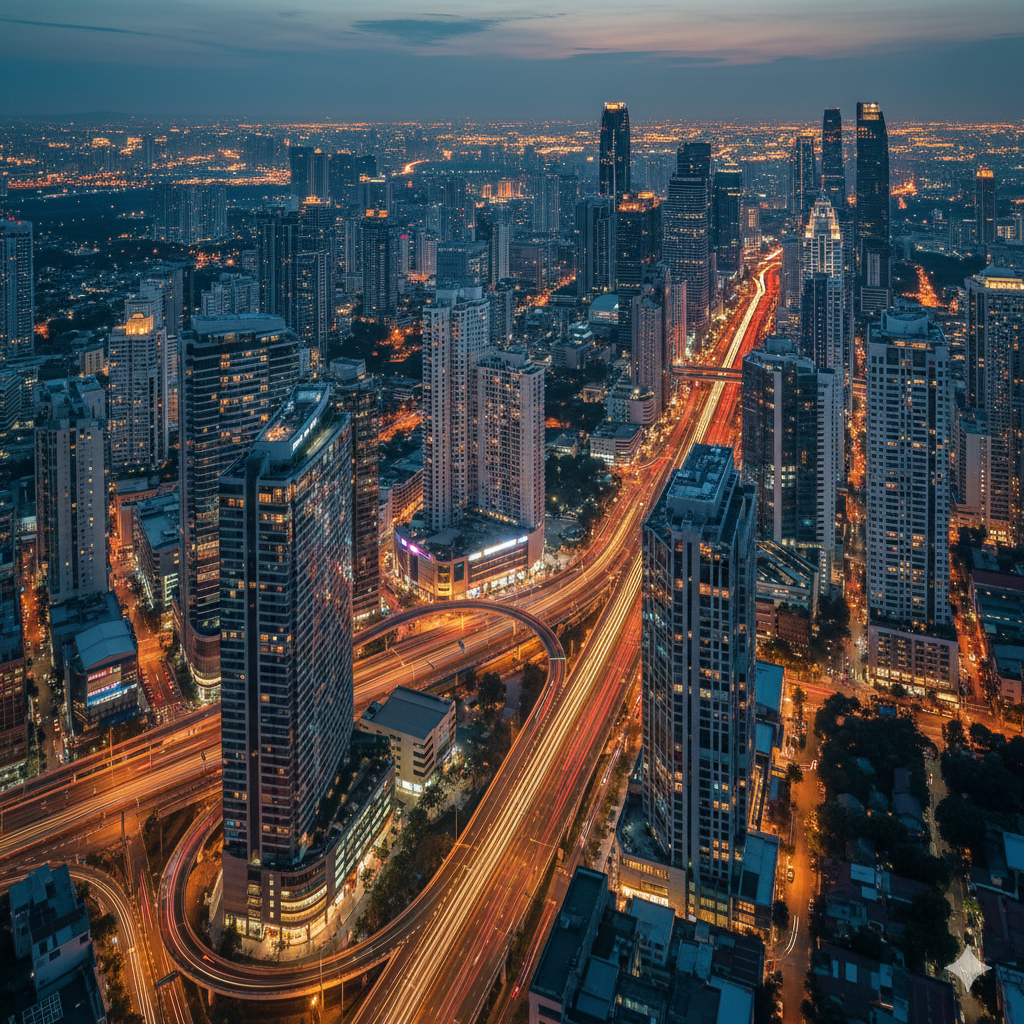 가족과 함께 외식 쇼핑을 즐길수 있는 마카티나 보니파시오 글로벌 시티