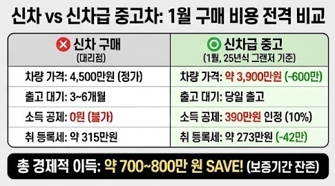 신차급 중고차