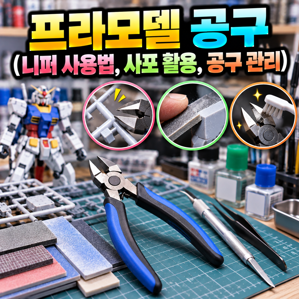 프라모델 공구