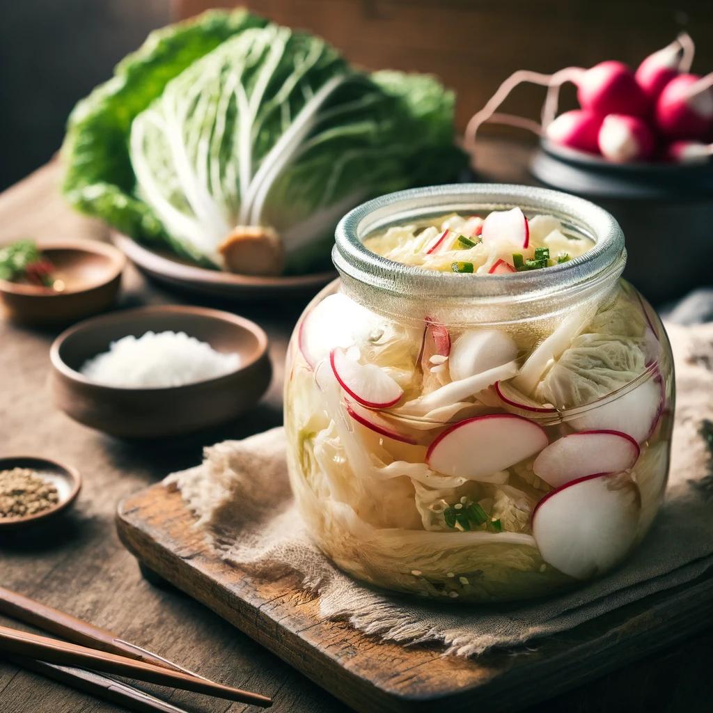 배추 무우동치미담그는법