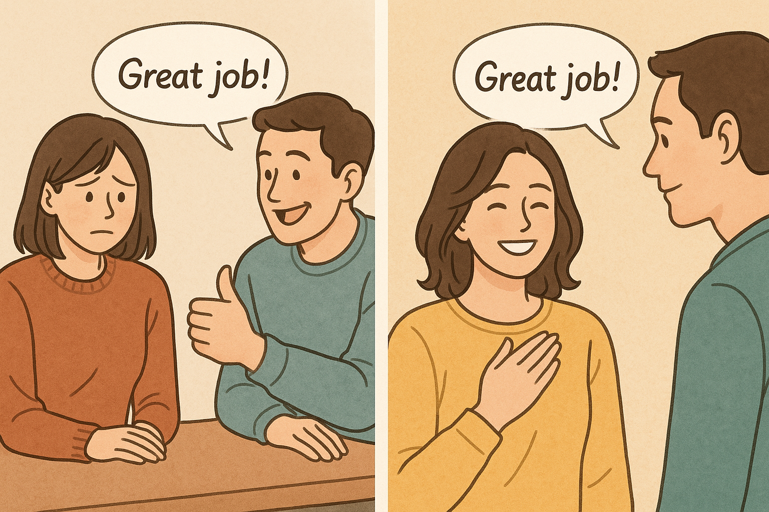 칭찬은 고래도 춤추게 한다는데, 왜 나한텐 안 통할까?