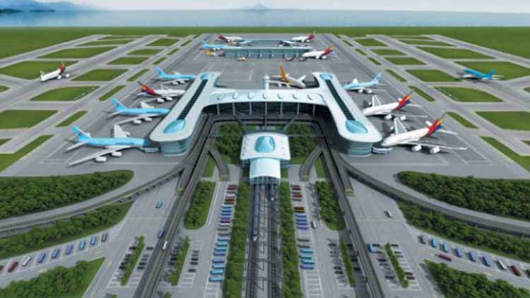 새만금 국제공항 조감도