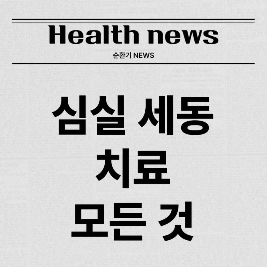 심실 세동 치료
