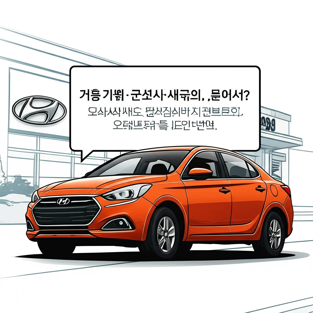 현대자동차 서비스센터 방문 전 필수 ..