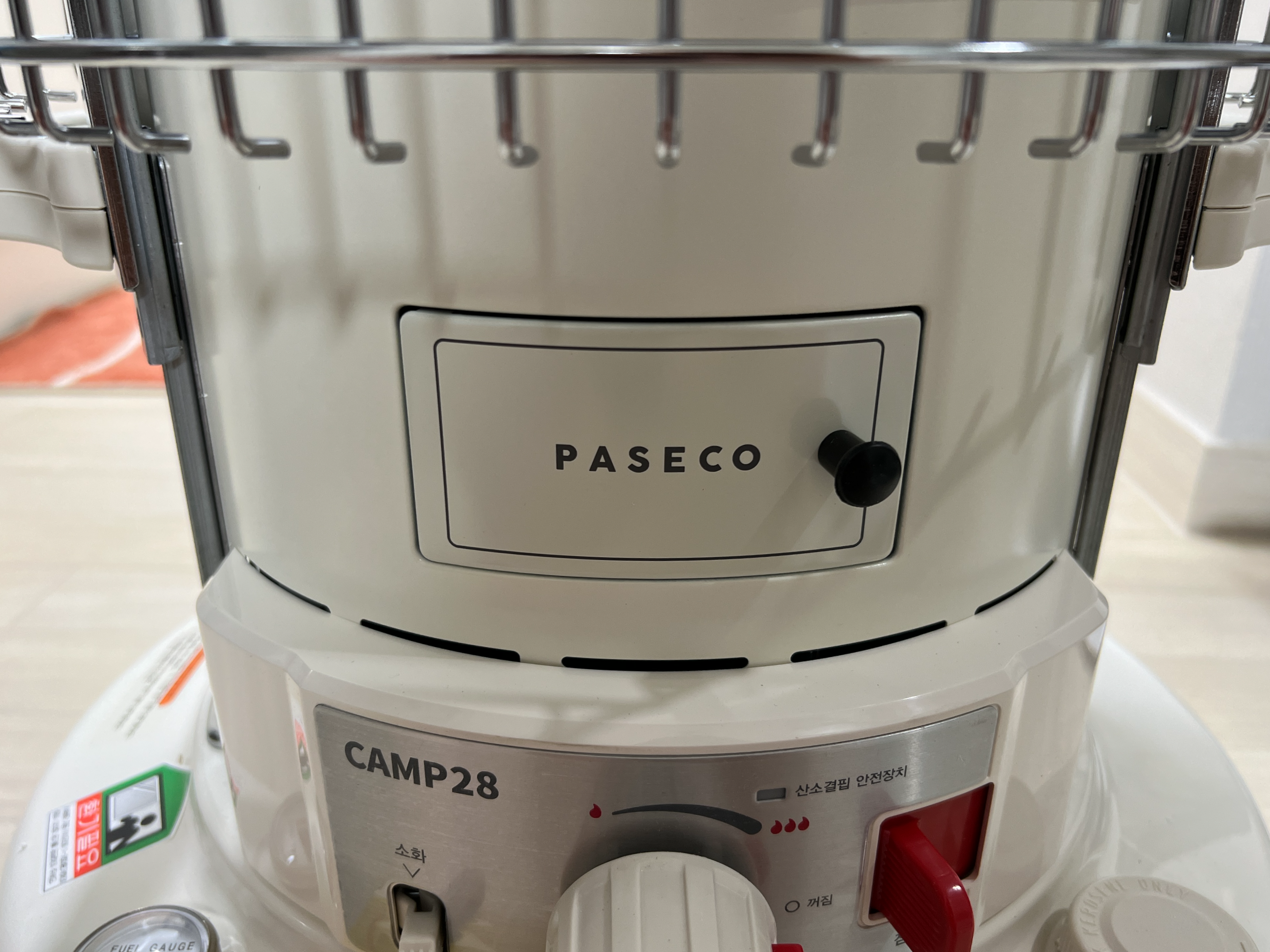 파세코 캠프28 등유난로 사용후기