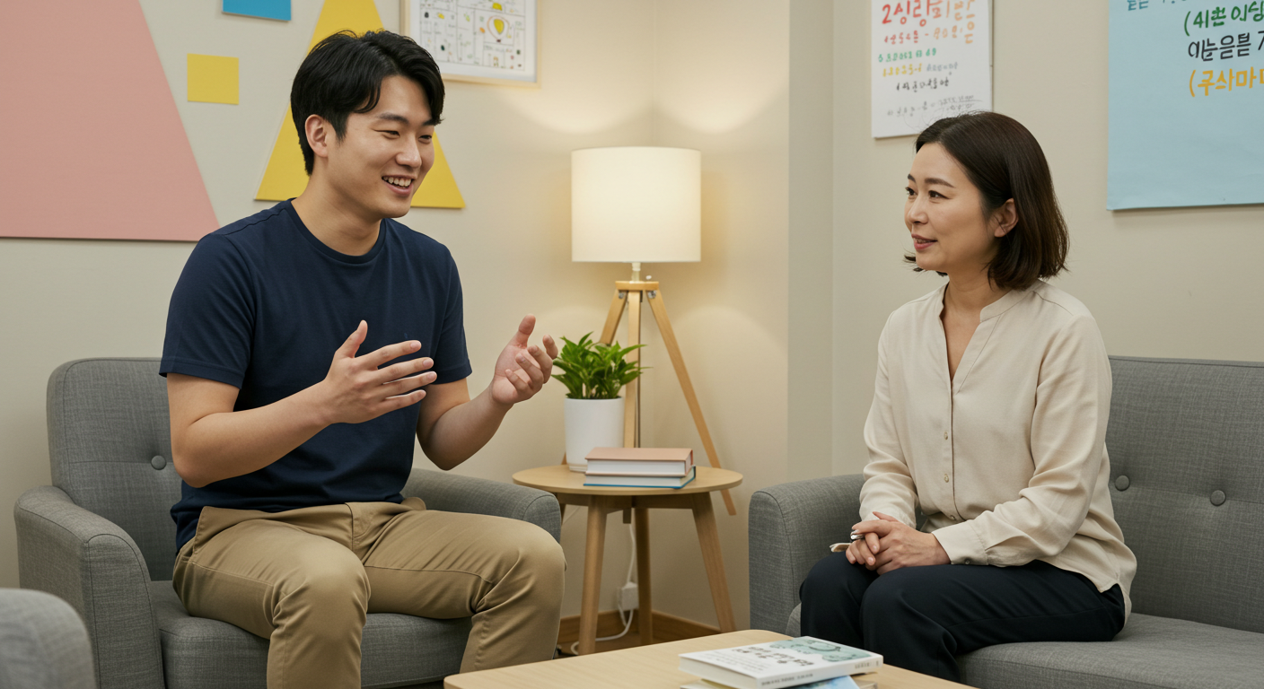 상담사와 대화로 훈련