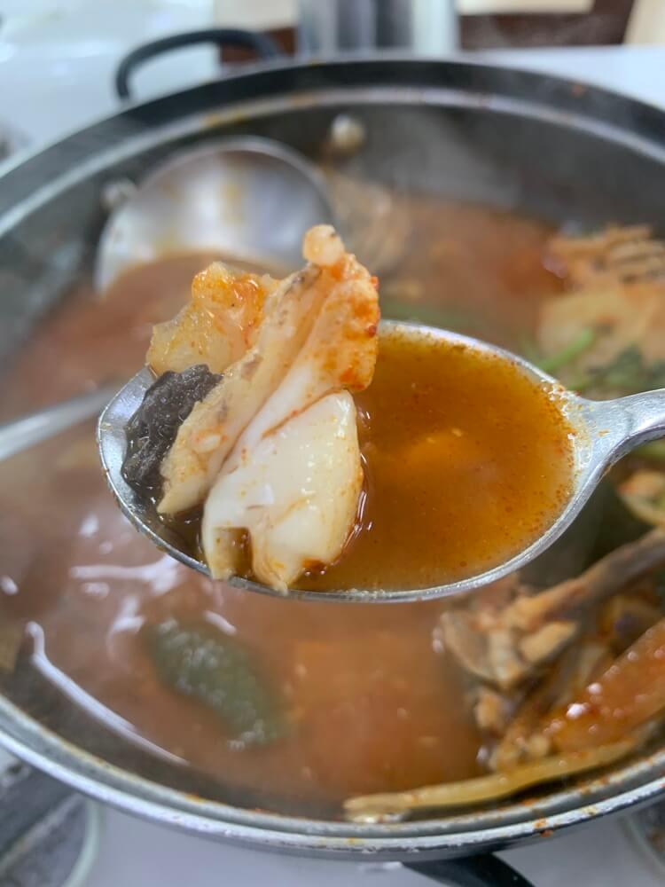 매운탕 생선 살