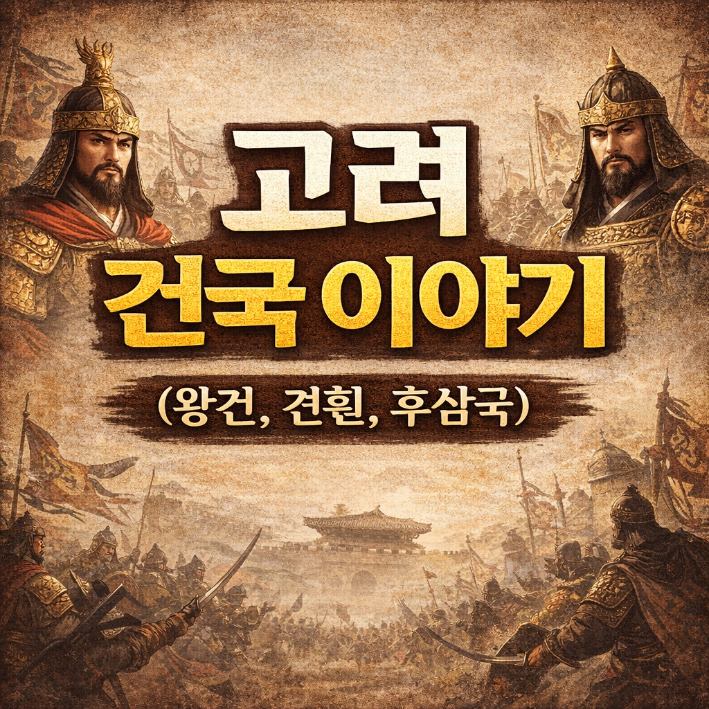고려 건국 이야기 (왕건, 견훤, 후삼국)