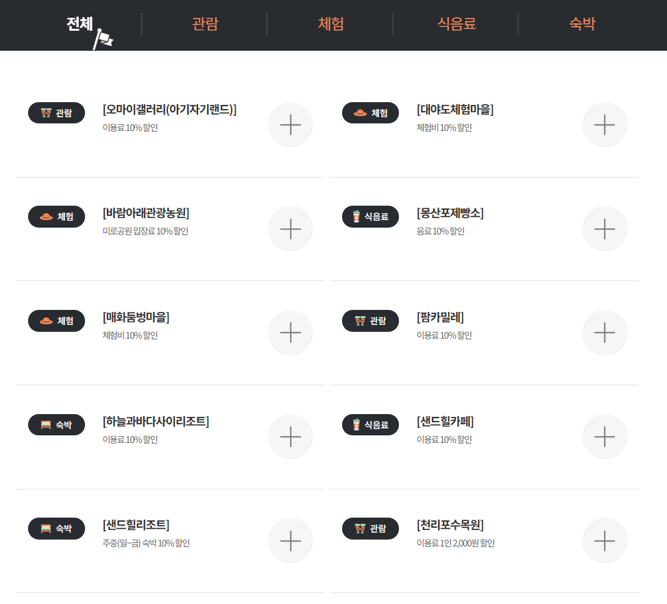 태안군 디지털관광주민증 혜택 안내 1