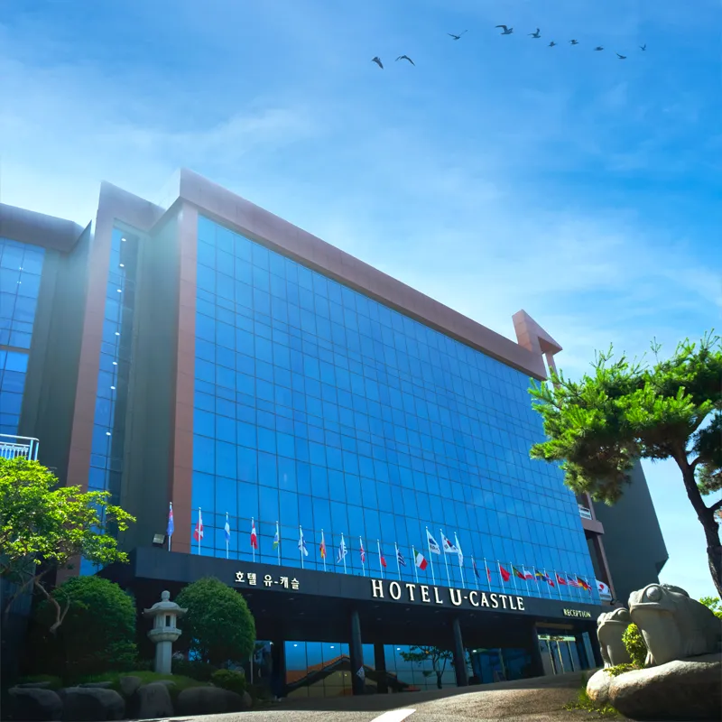 여수 유캐슬호텔 전경