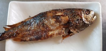 숯불보리굴비정식