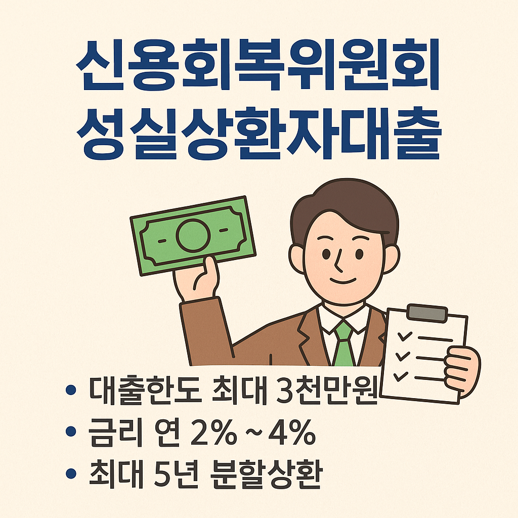 신용회복위원회 성실상환자대출