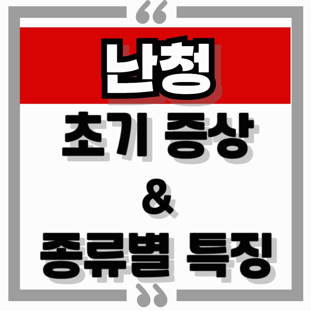 난청 초기 증상부터 종류별 특징까지, 내 청력 상태 바로 확인해보세요