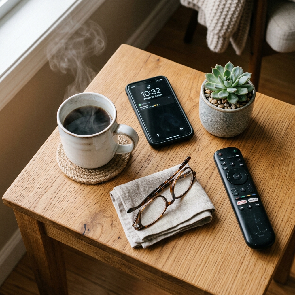 사이드테이블 추천 상판 크기 비교