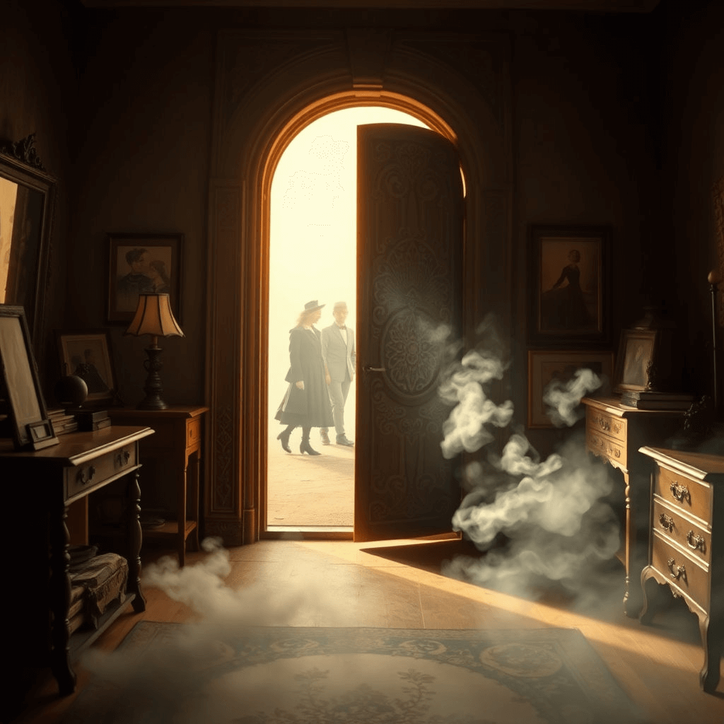 문이 열리면 다른 세계로 연결되는 꿈해몽