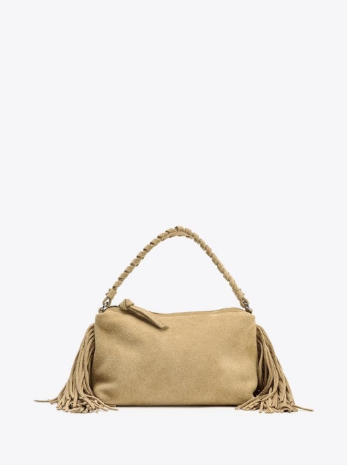 자라 스웨이드 가방