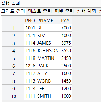 (3)번 실행 결과
