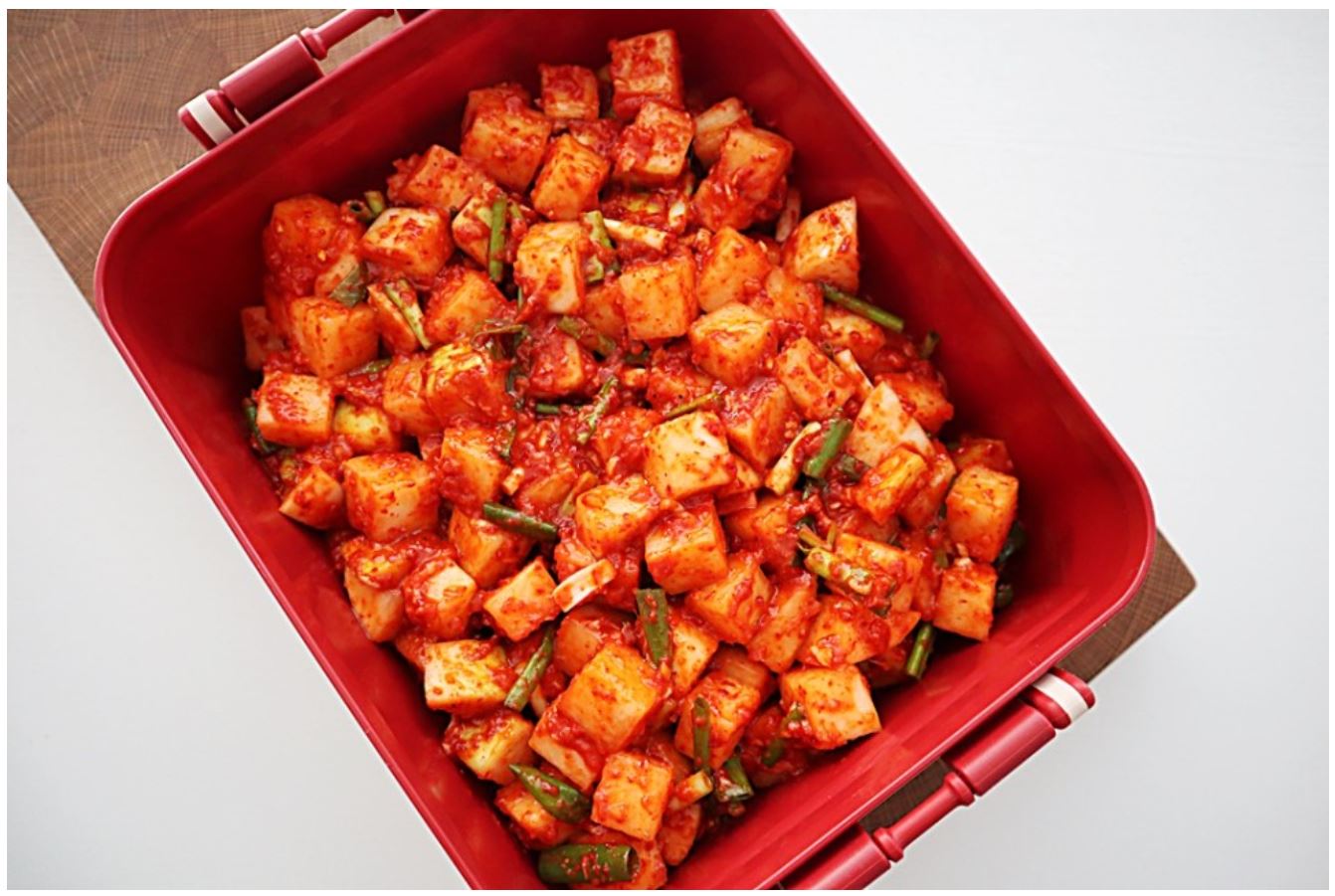 깍두기담그는법