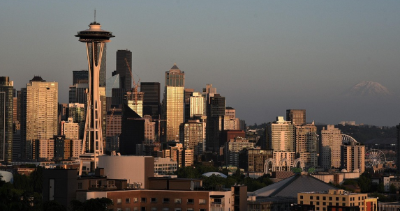 시애틀 전경 사진