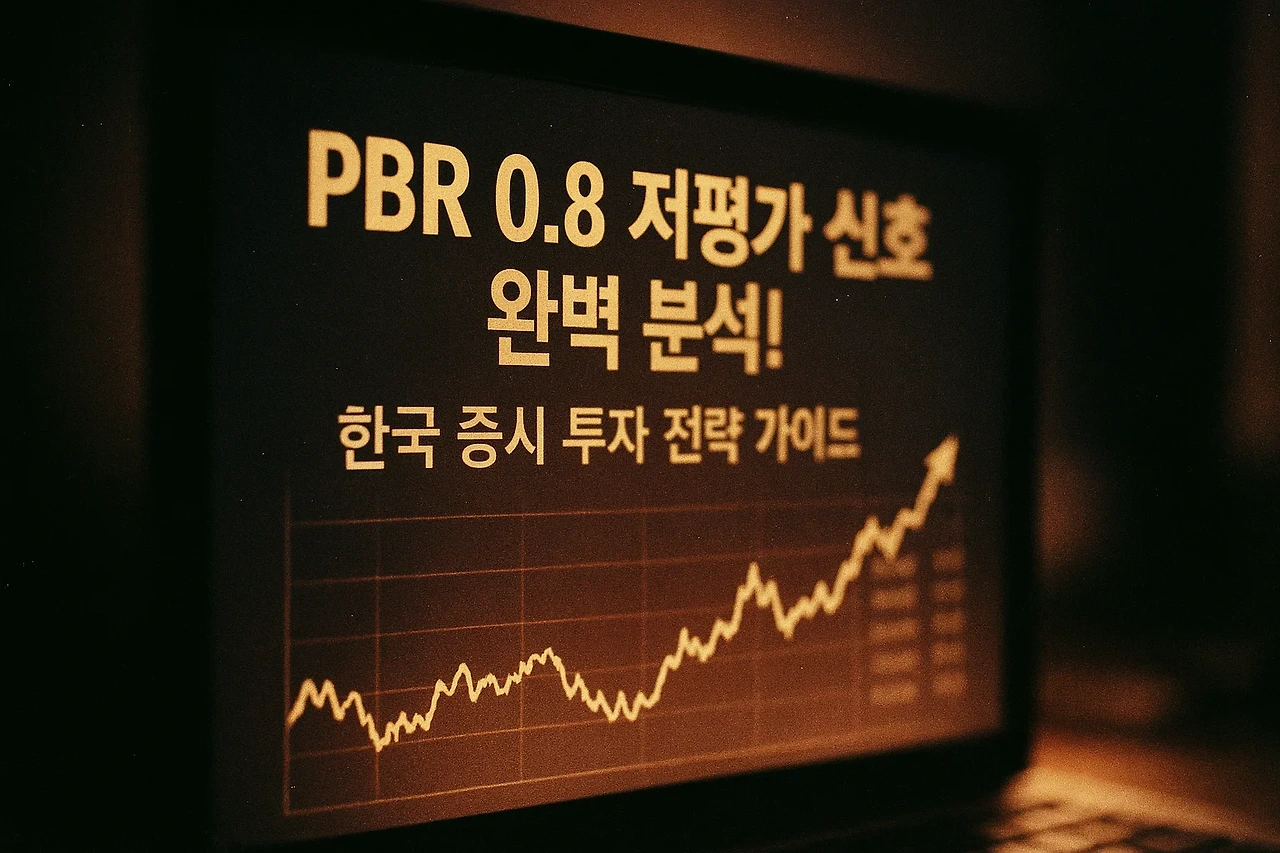 PBR 0.8 저평가 신호에 대한 안내 이미지