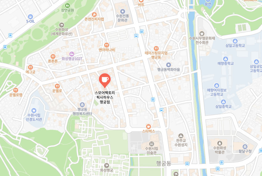 스모어팩토리 위치