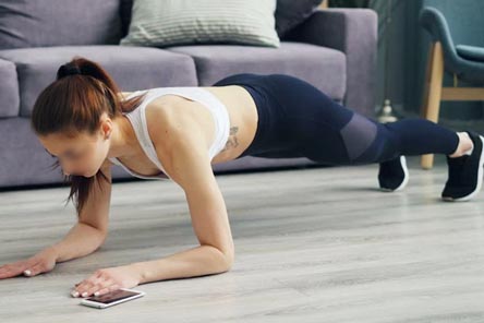 뱃살운동-플랭크