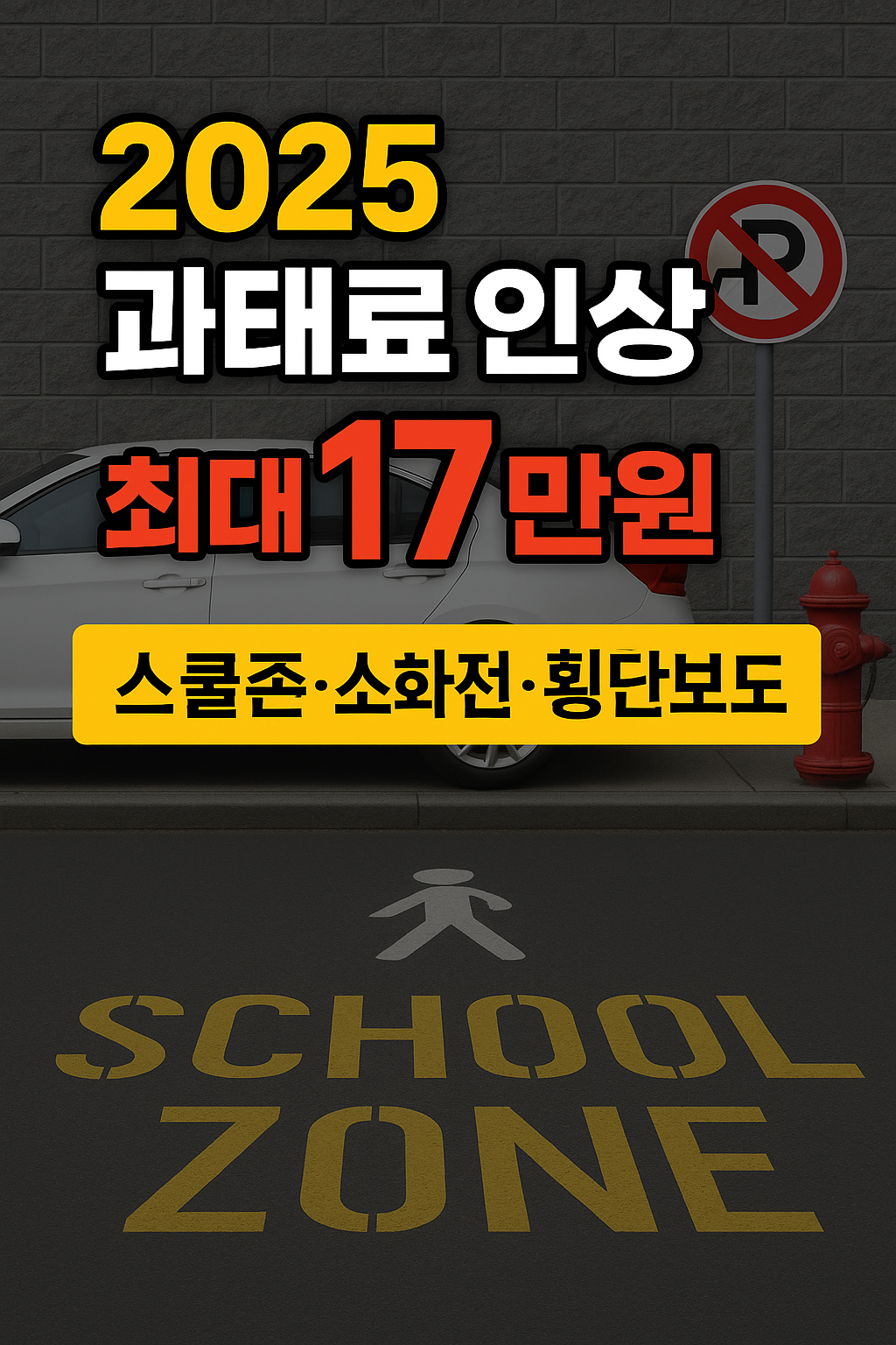 2025 불법 주정차 과태료 얼마? 위반 장소별 금액표 + 피하는 방법