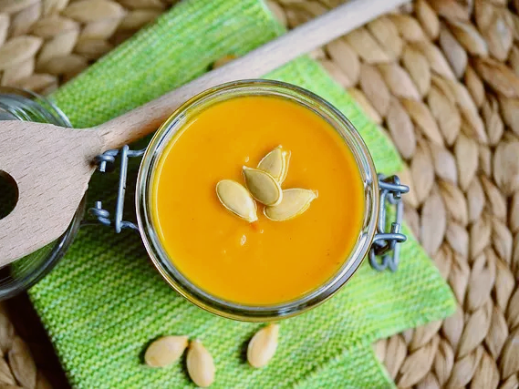 죽에 넣어 먹는 카무트 효소