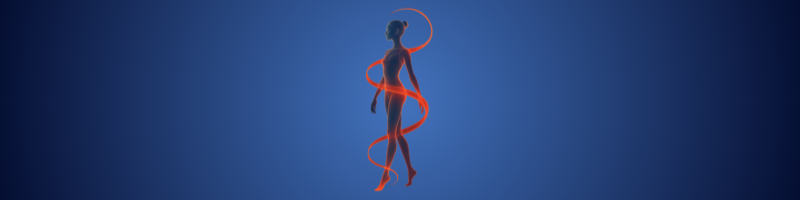 스본스도시 손 스본과 눈 스본의 중요성을 강조하기 위해 발에서 부터 위쪽으로 올라가는 리본을 통해 힘과 증상의 전달을 표현한 이미지