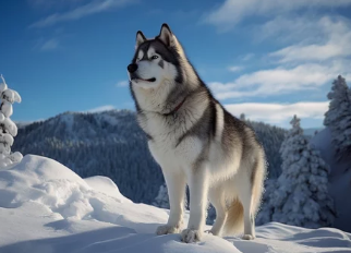 알래스칸 말라뮤트/출처:어도비스톡
