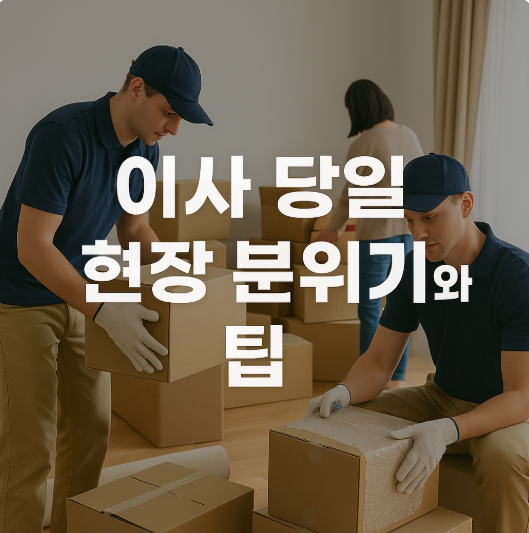 부산 아파트 포장이사업체 이용 후기