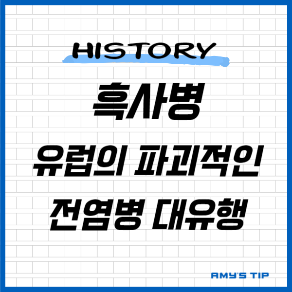 흑사병 유럽의 파괴적인 전염병 대유행