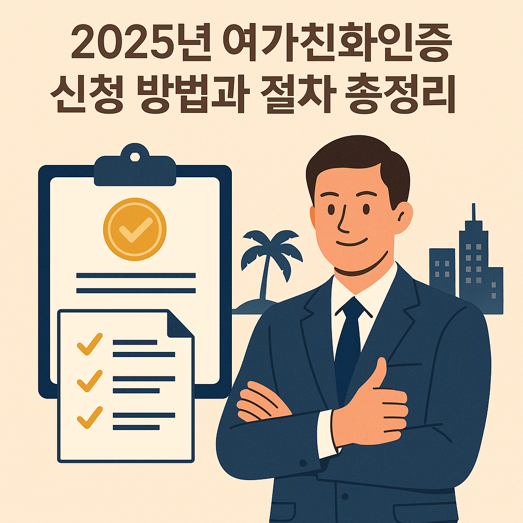 2025 여가친화인증 신청부터 인증식까지, 준비사항 총정리